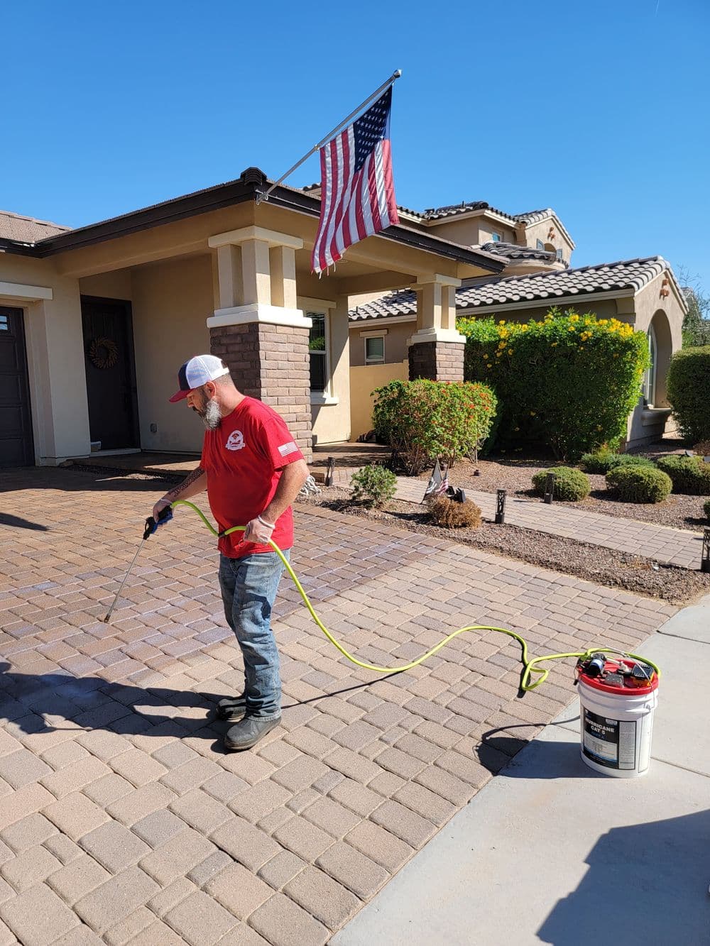 Gallery photos for Our Paver Sealing Process: From Start to Finish: Image #5