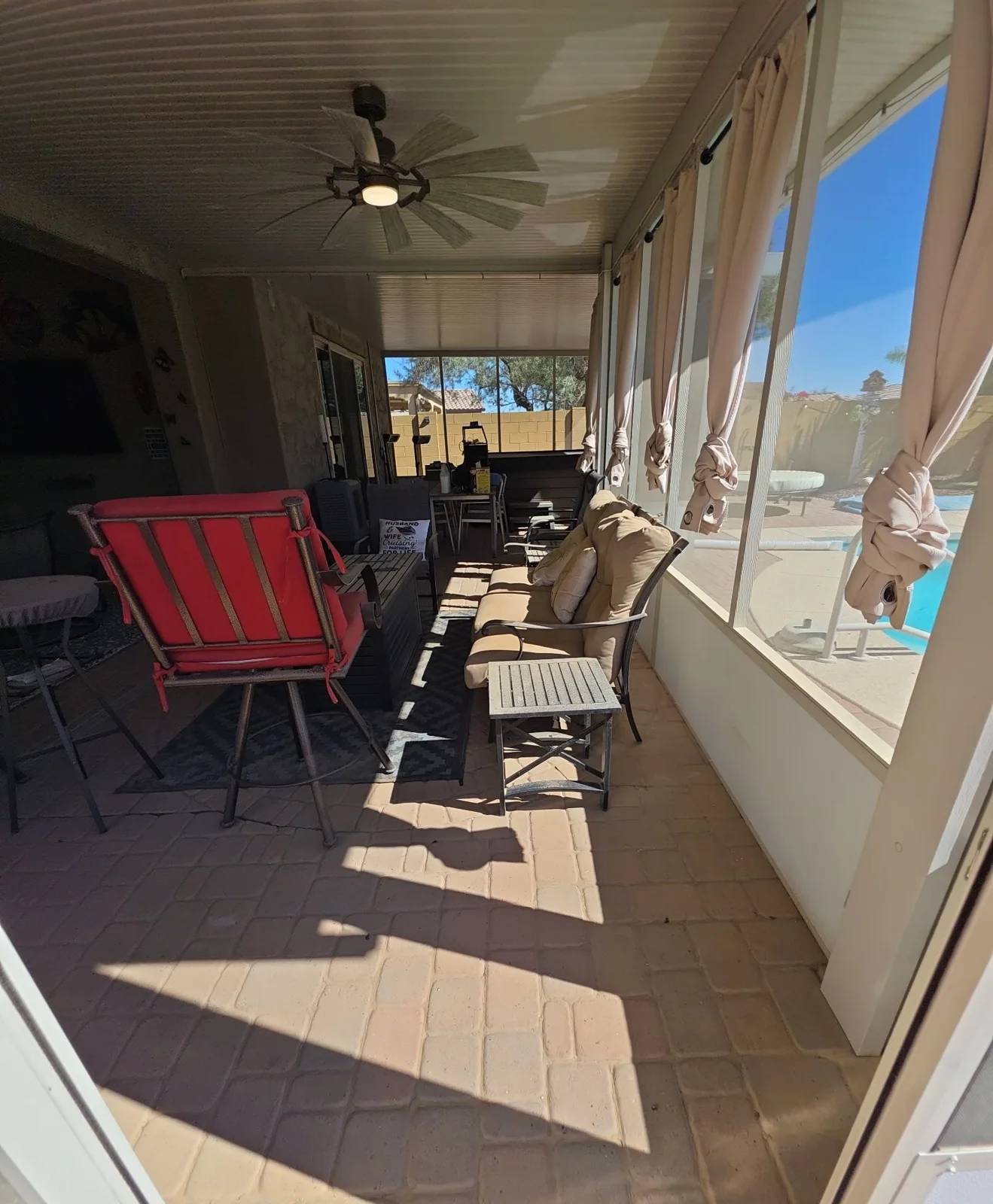 Paver patio from a documented Patriot patio-cleaning project in Waddell
