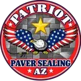 Patriot Paver Sealing AZ eagle and paver-sealing wand logo