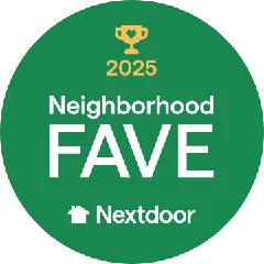 2025 Nextdoor Neighborhood Fave award