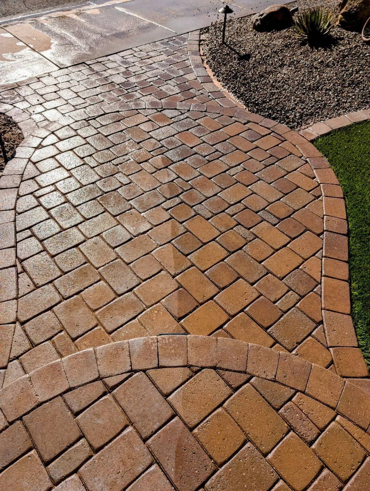 Real Patriot project illustrating Paver Restoration